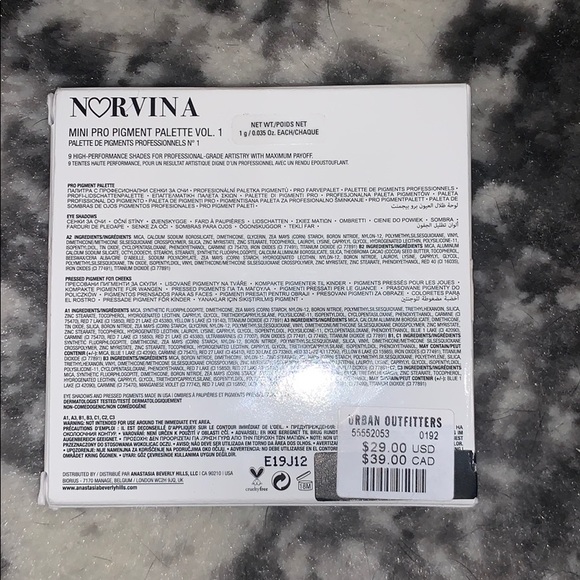 Mini NORVINA Pro Pigment Palette Vol. 1 - Picture 3 of 5